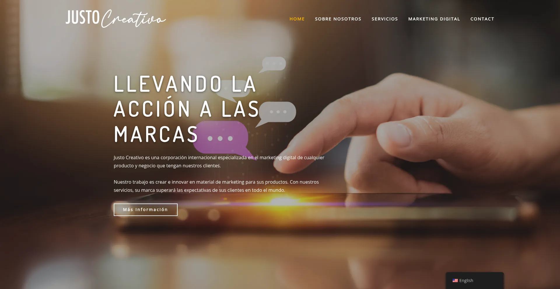 Justocreativo.com Screenshot