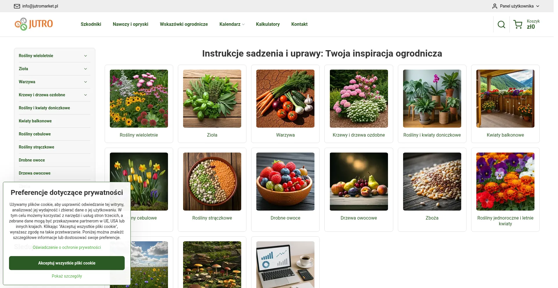 Jutromarket.pl Screenshot