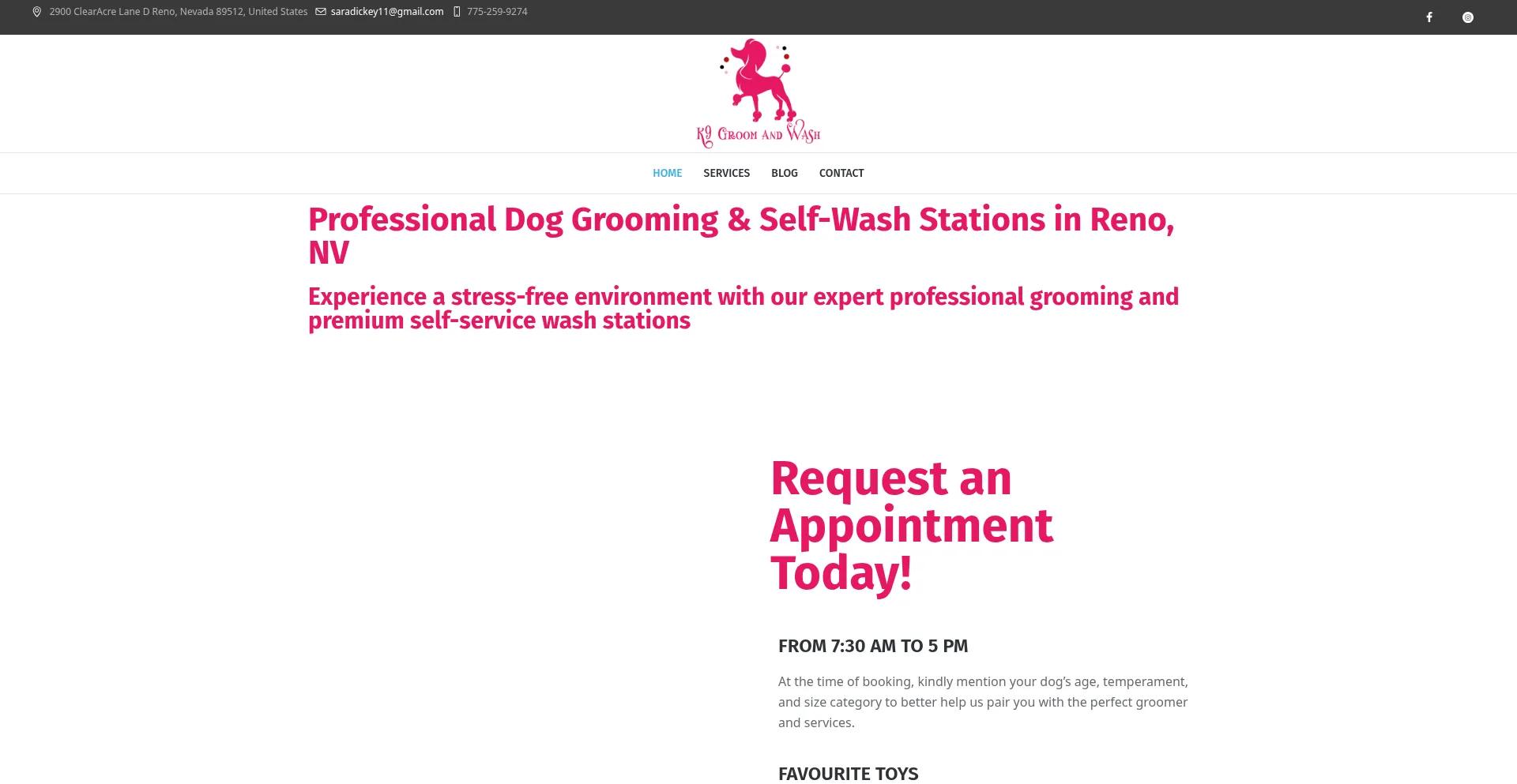 K9groomandwash.com