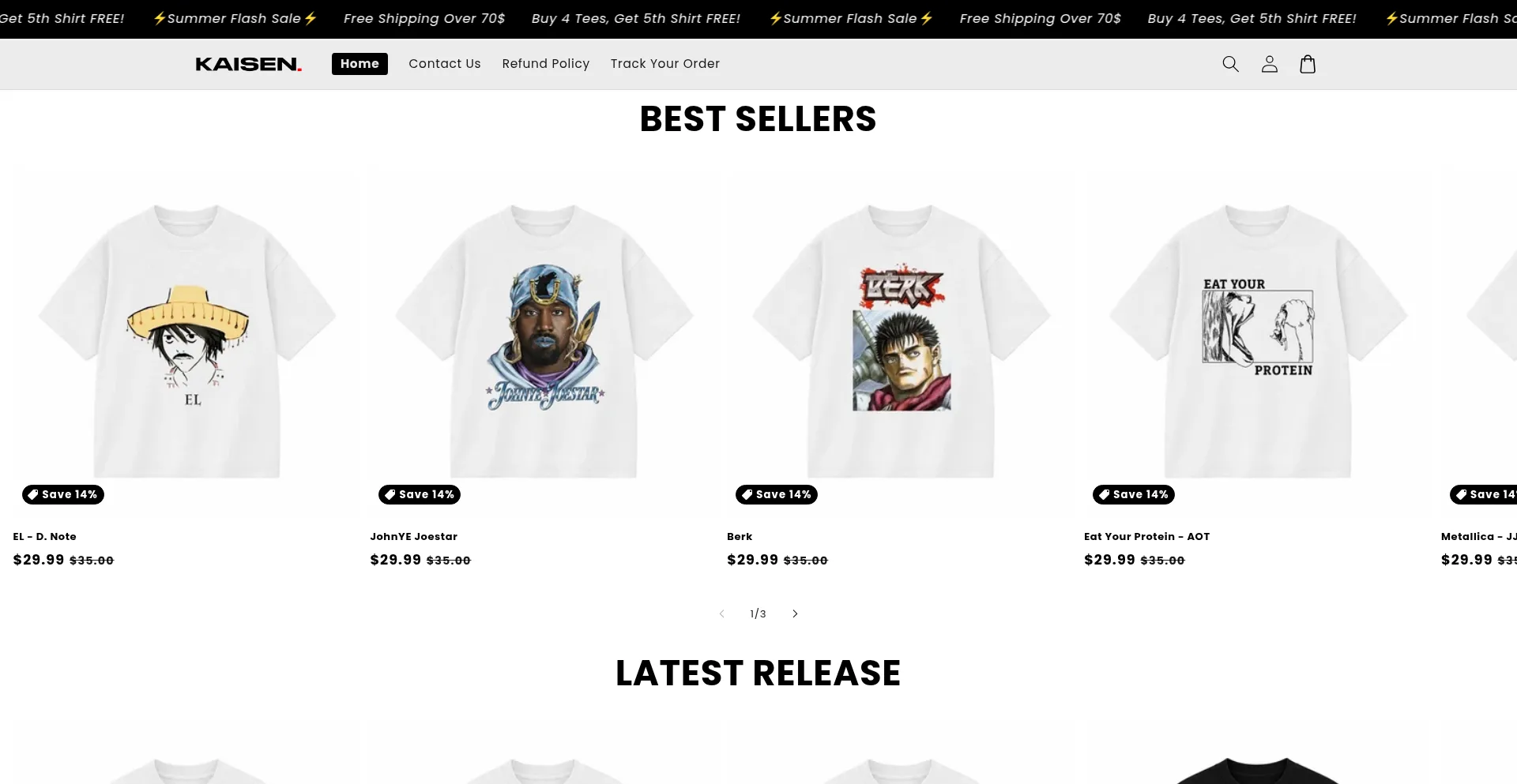 Kaisentees.com