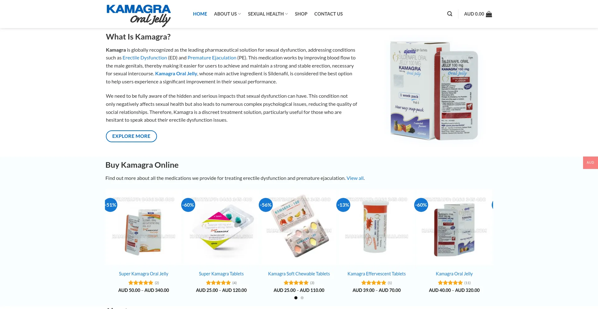 Kamagra1australia.com 安全可靠吗？