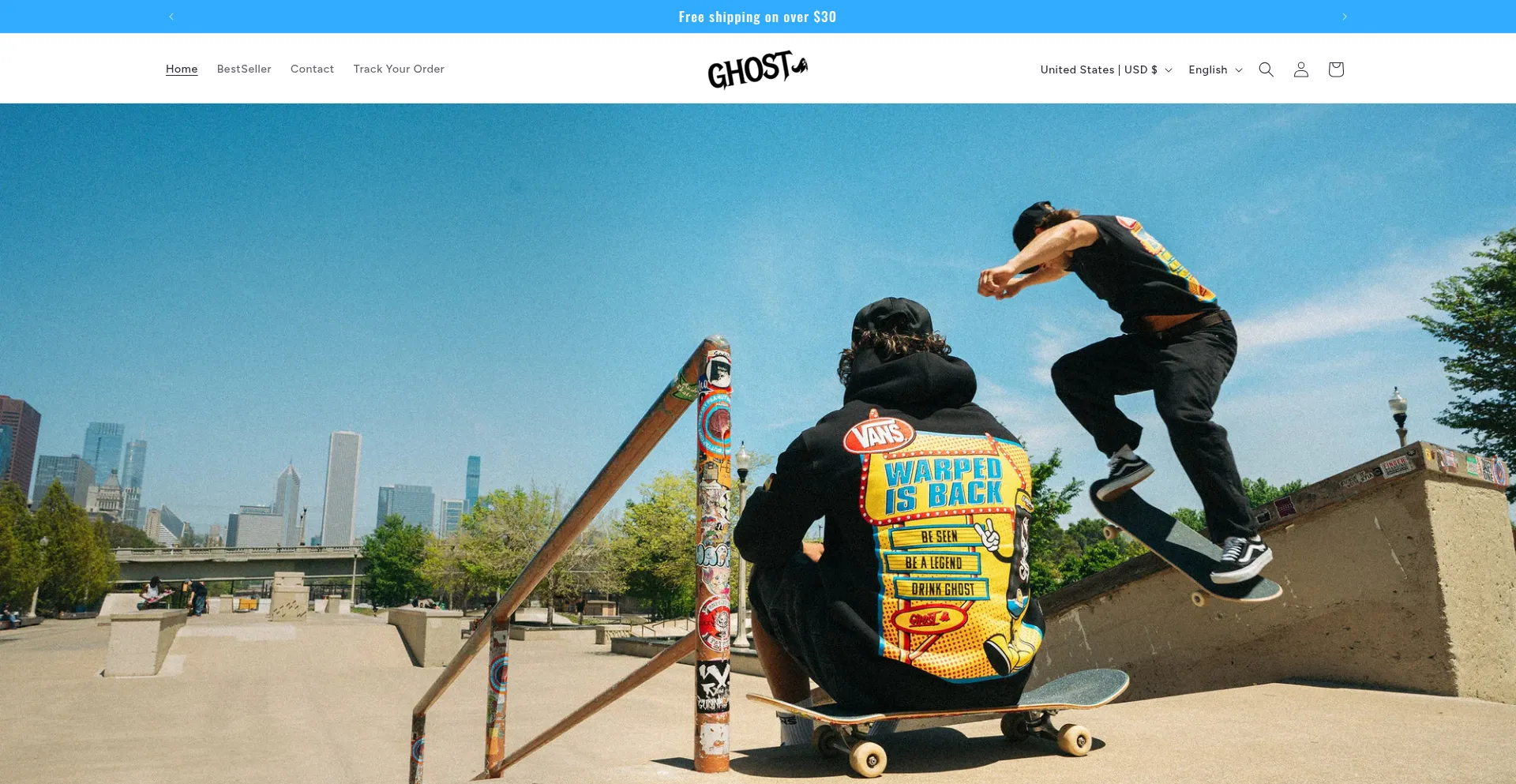 Website screenshot of Karski.shop