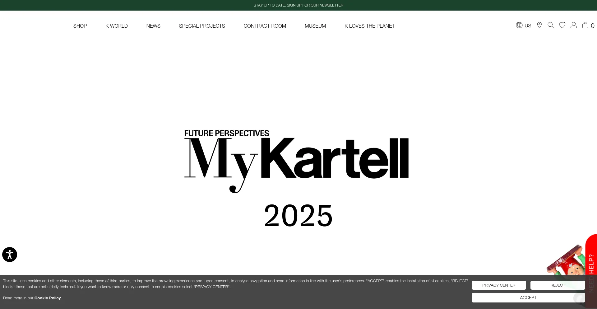 Kartell.com Screenshot