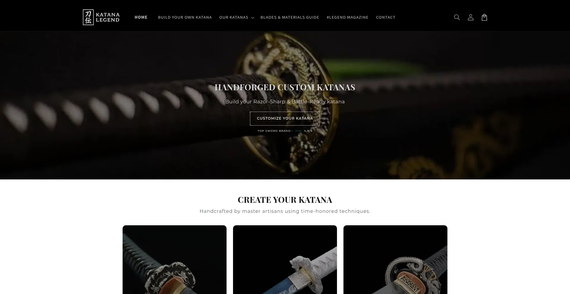 Katana-legend.com 安全可靠吗？