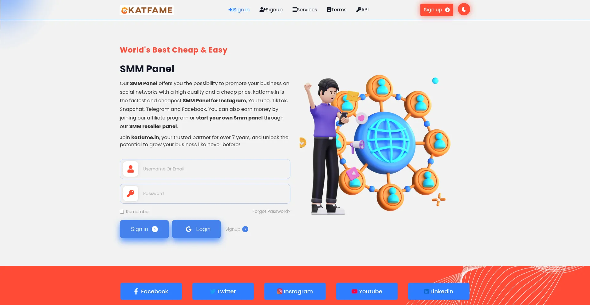 Katfame.in Screenshot