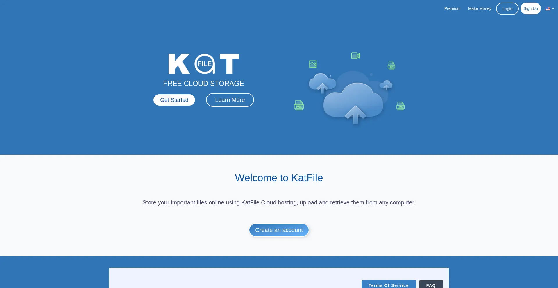 Katfile.cloud Screenshot