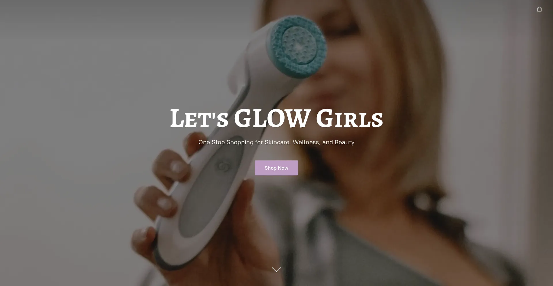 Website screenshot of Katherinebragg.com