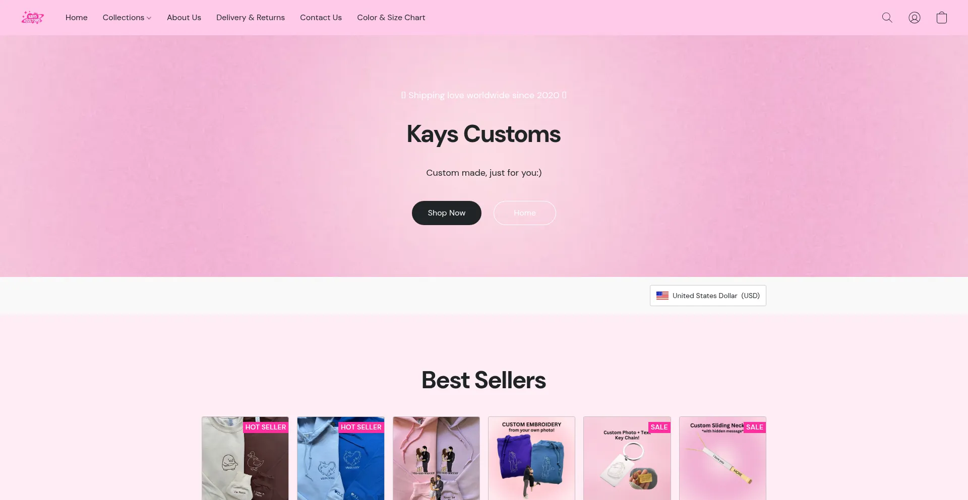 Kayscustomsshop.com 安全可靠吗？