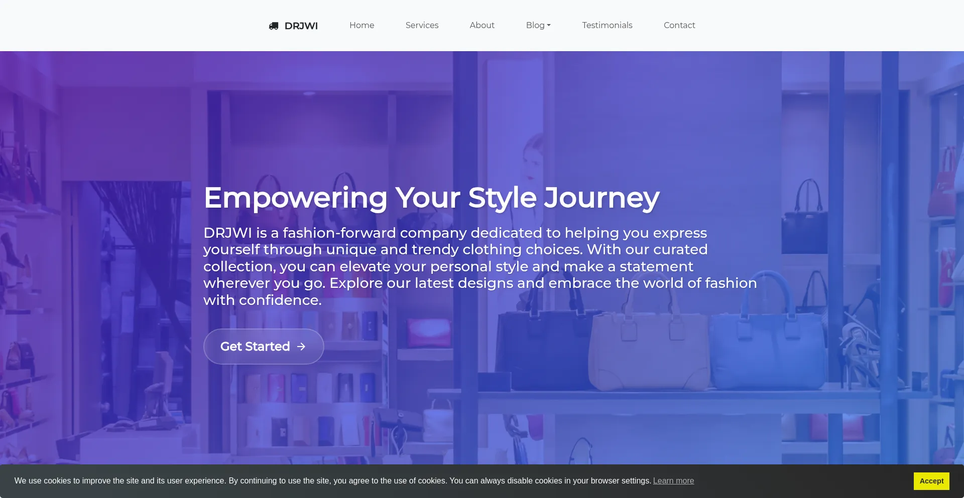 Website screenshot of Kbksf.com