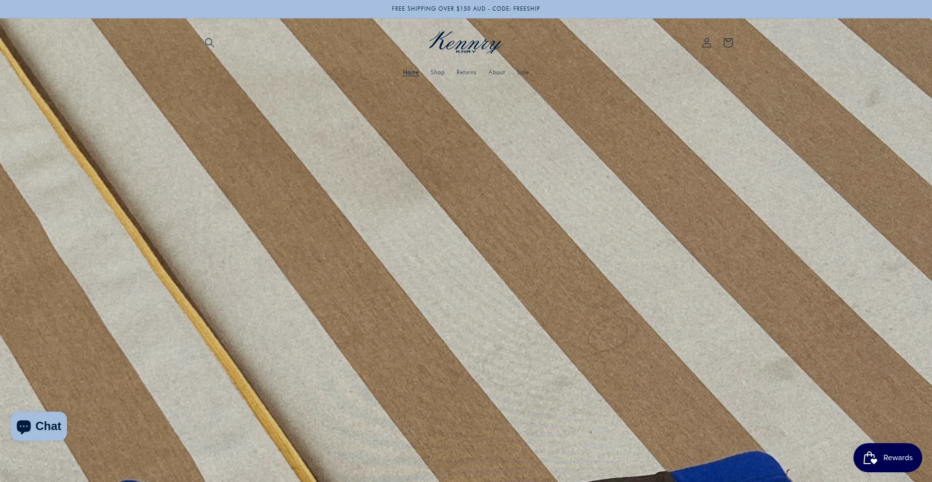 Website screenshot of Kennry.com