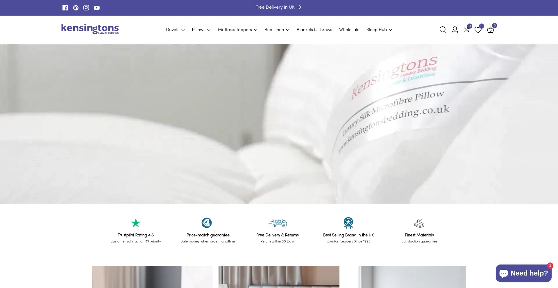 Kensingtonsbedding.co.uk