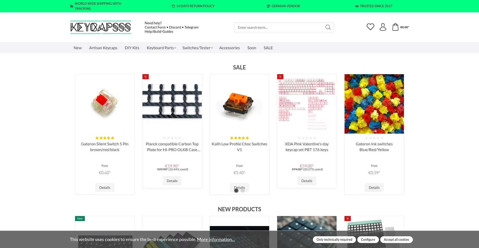Keycapsss.com 安全可靠吗？