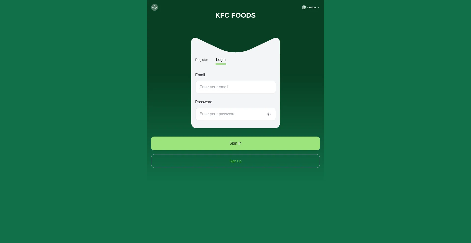 Website screenshot of Kfjoin.fwdjoin.shop