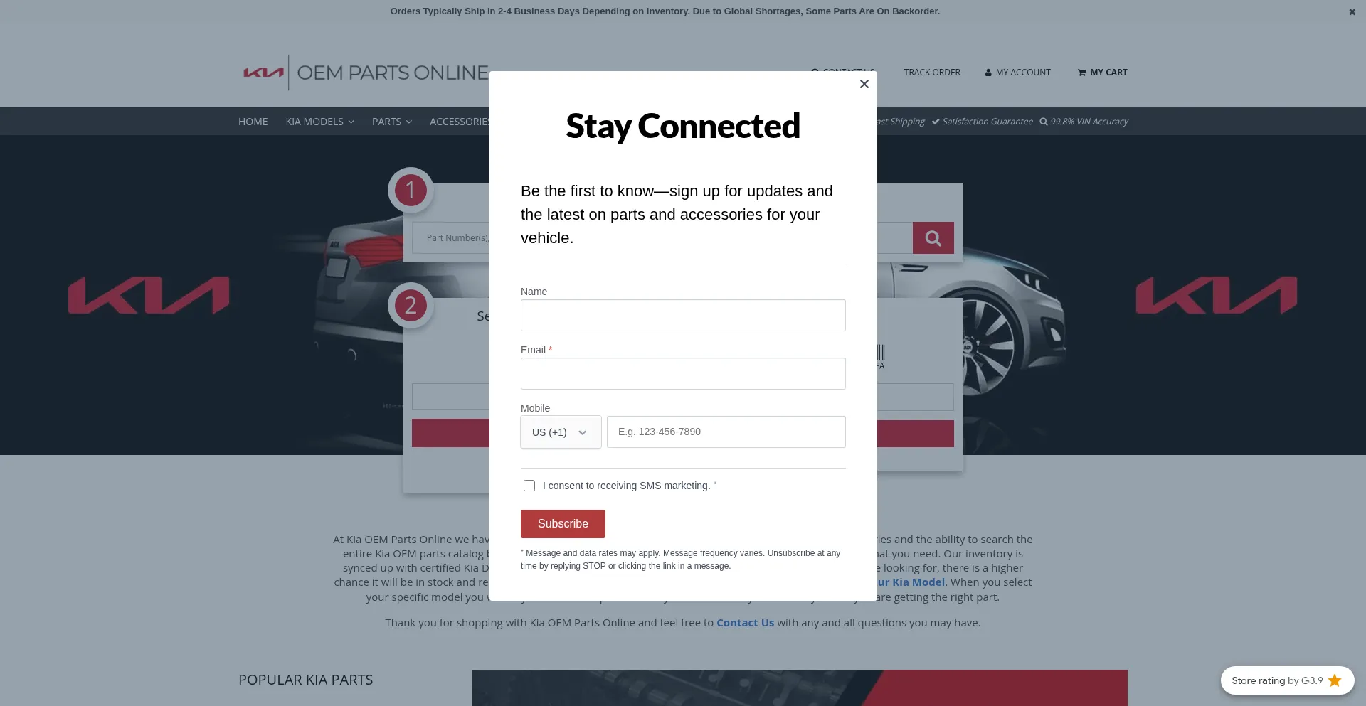 Kia.oempartsonline.com