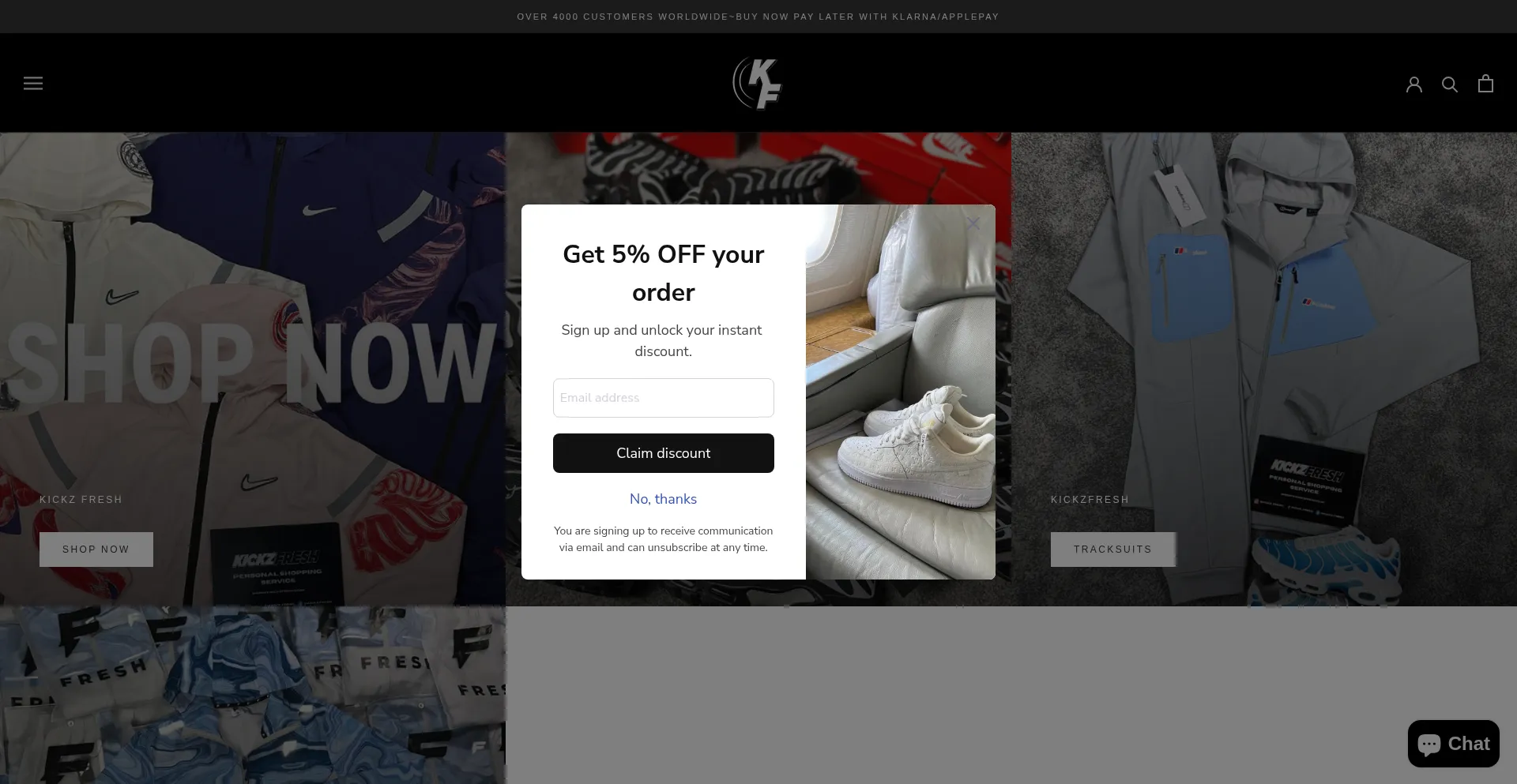 Kickzfresh.co.uk 安全可靠吗？