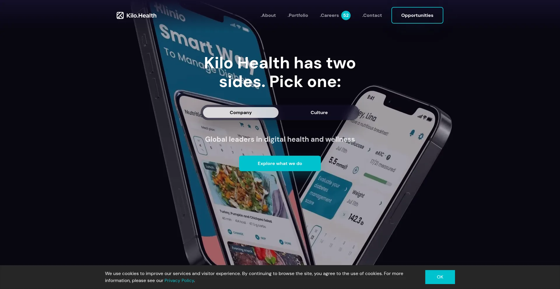Kilo.health Screenshot
