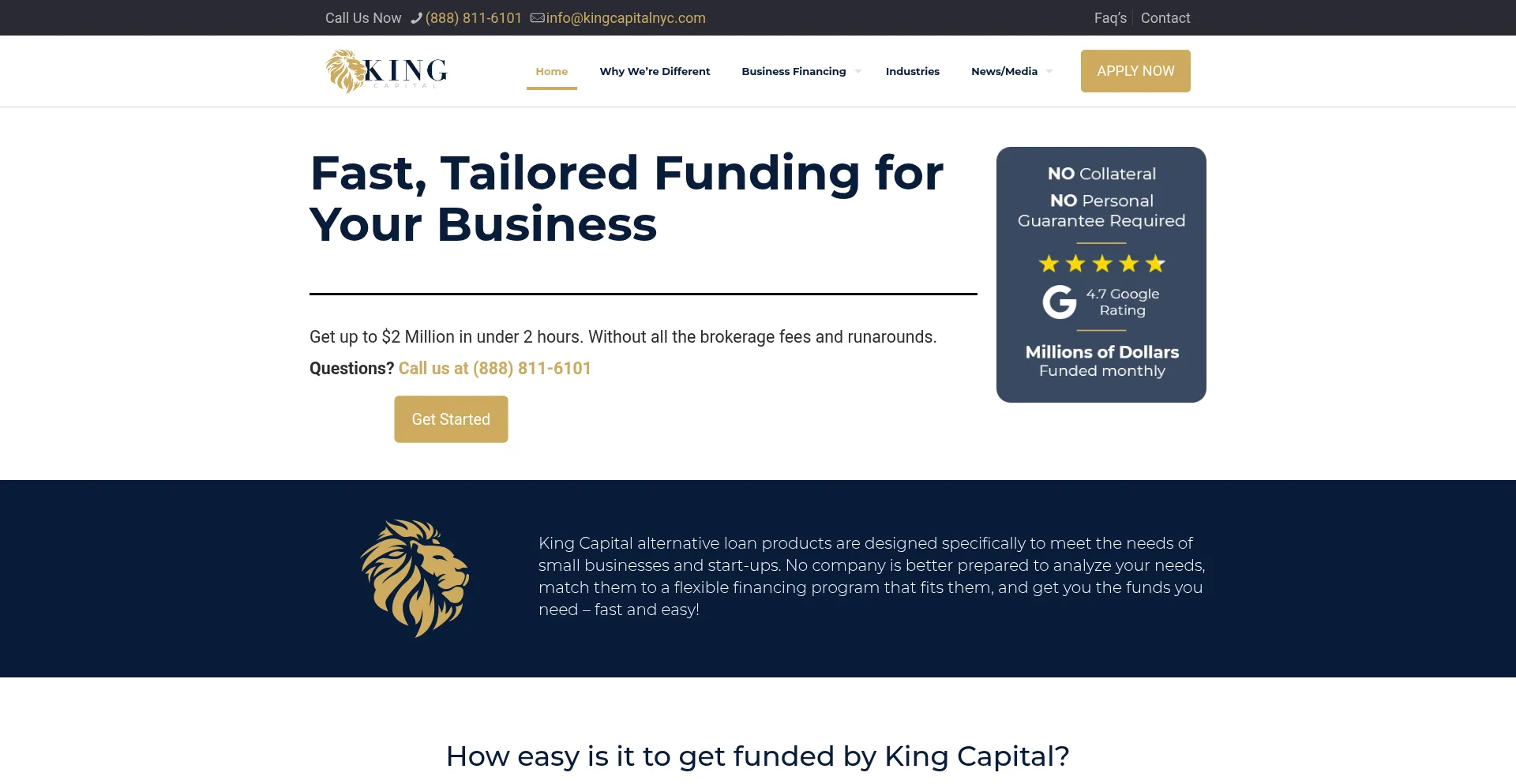 Kingcapitalnyc.com Screenshot