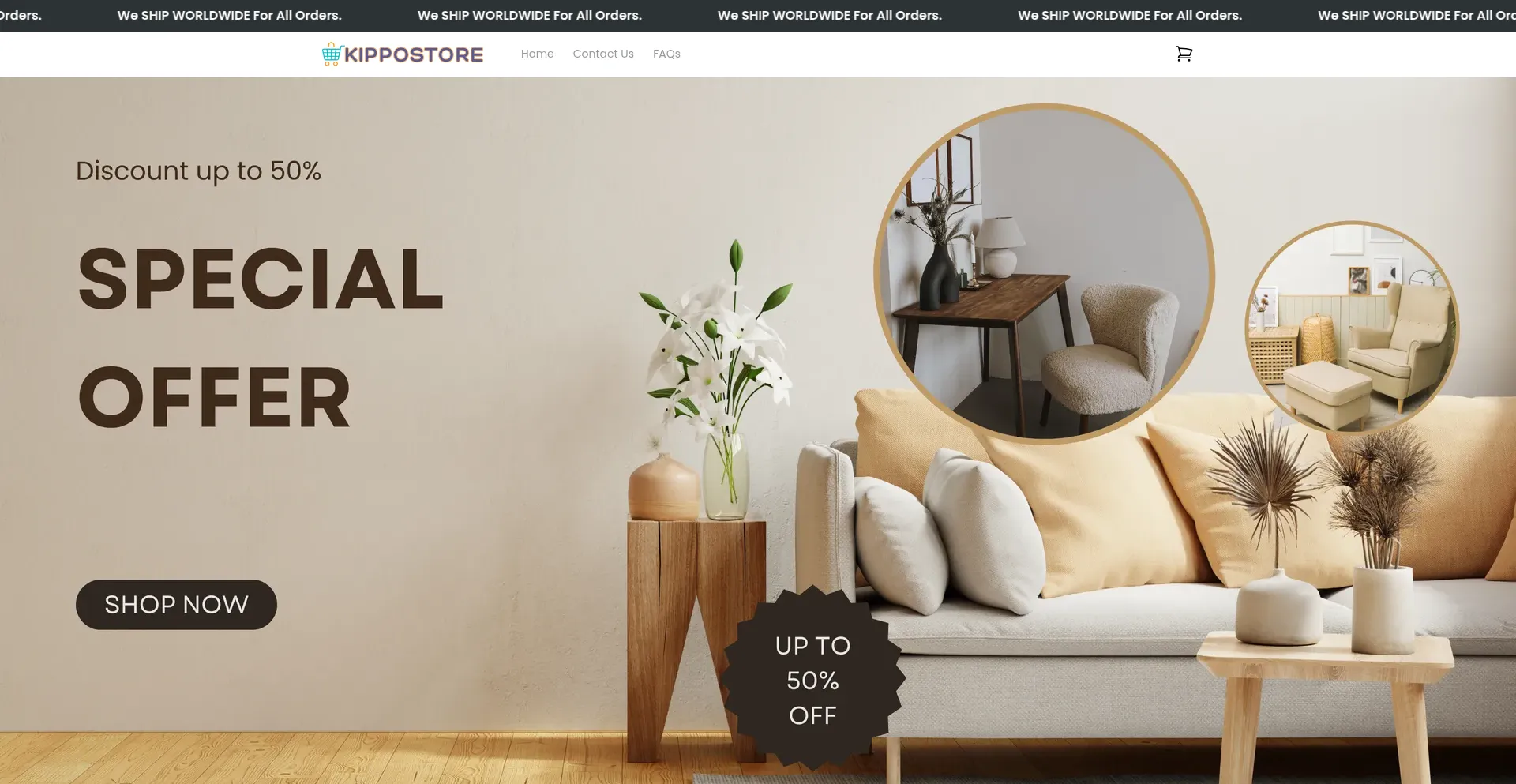 Kippostore.com Screenshot