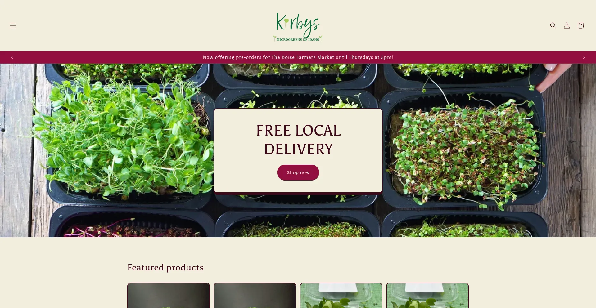 Kirbysmicrogreens.com 安全可靠吗？