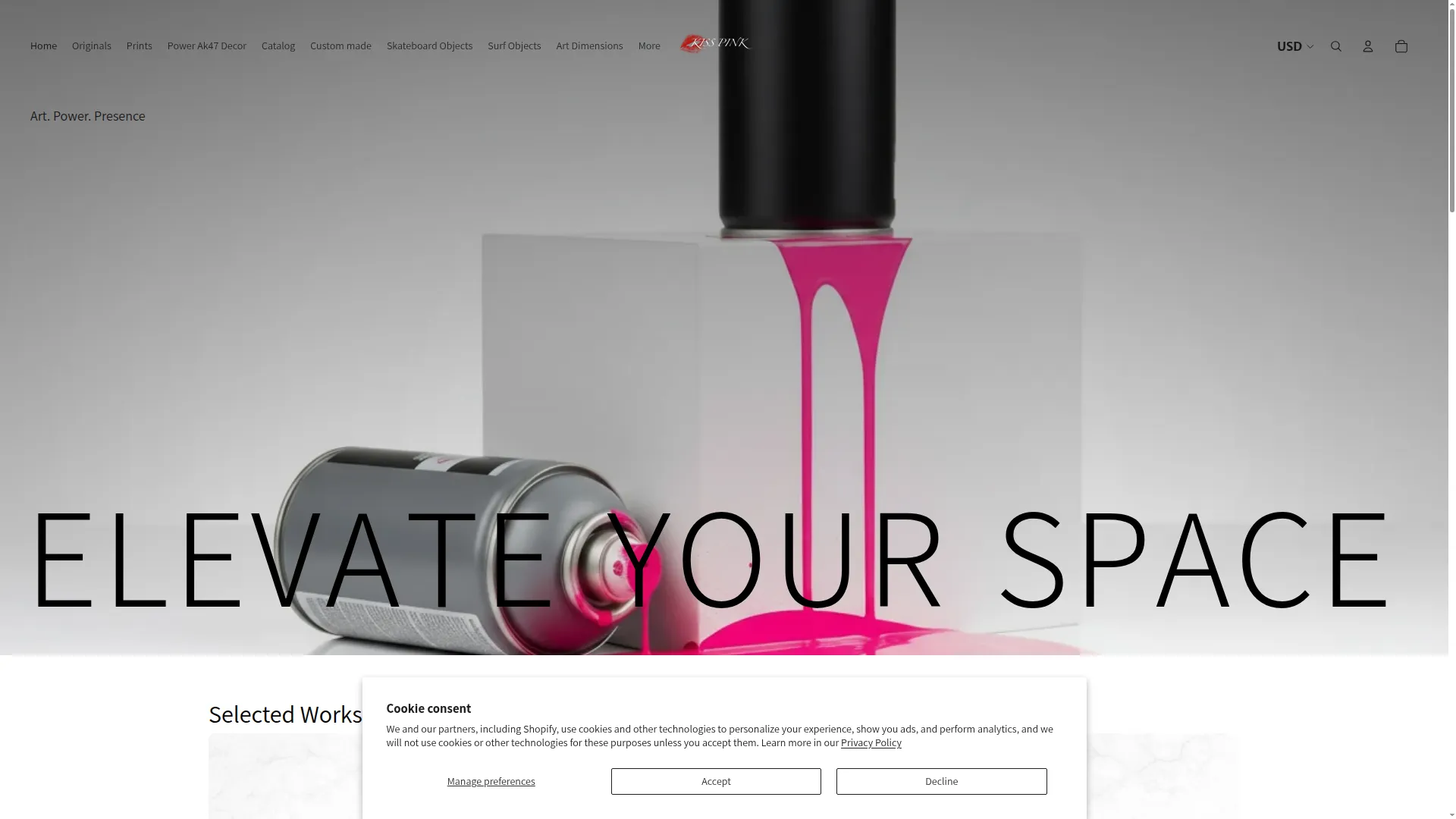 Kisspinkart.com