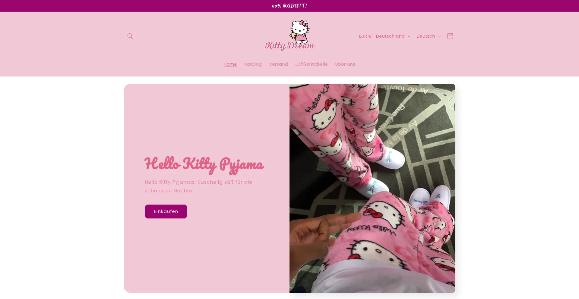 Kittydream.de Screenshot
