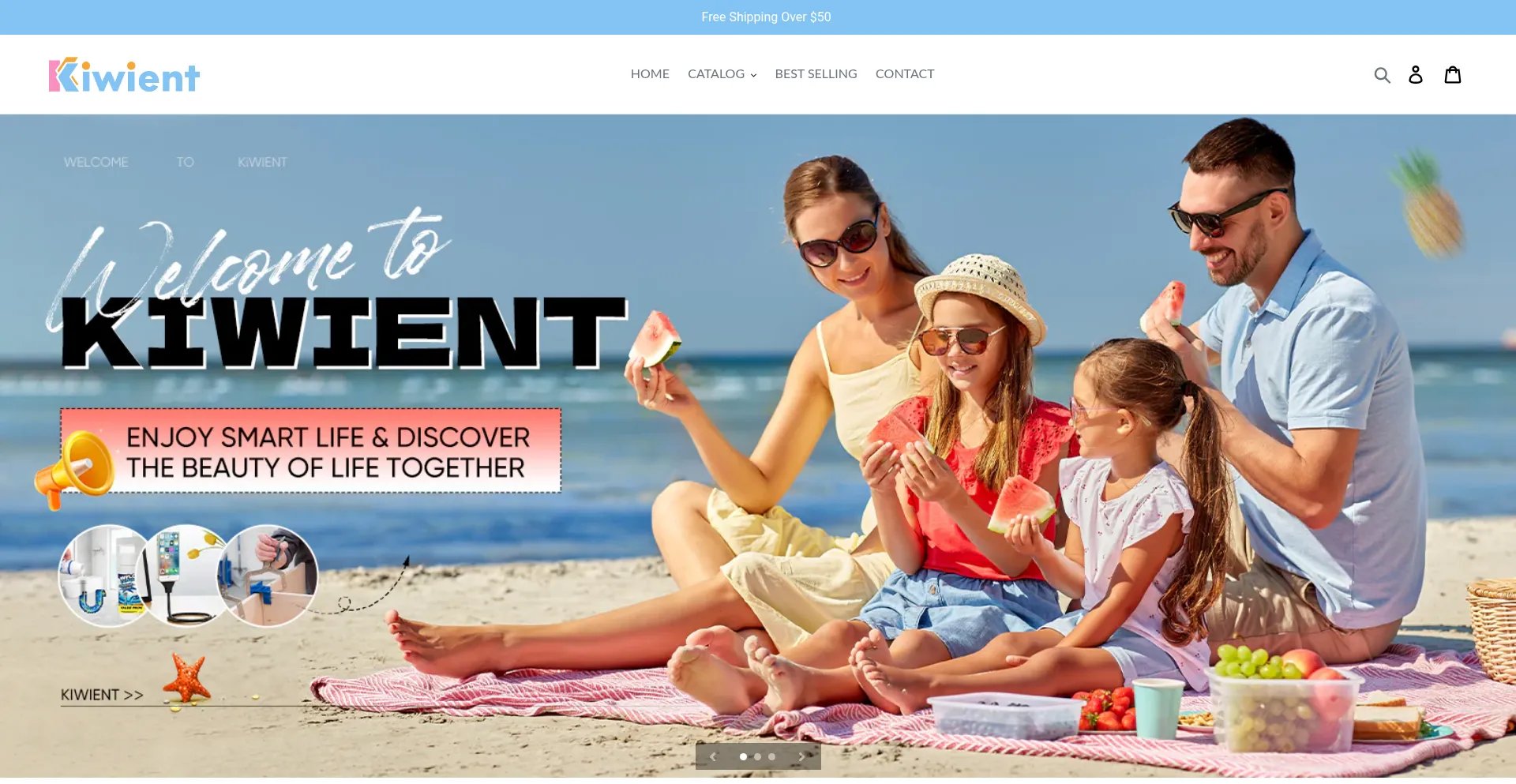 Kiwient.com Screenshot
