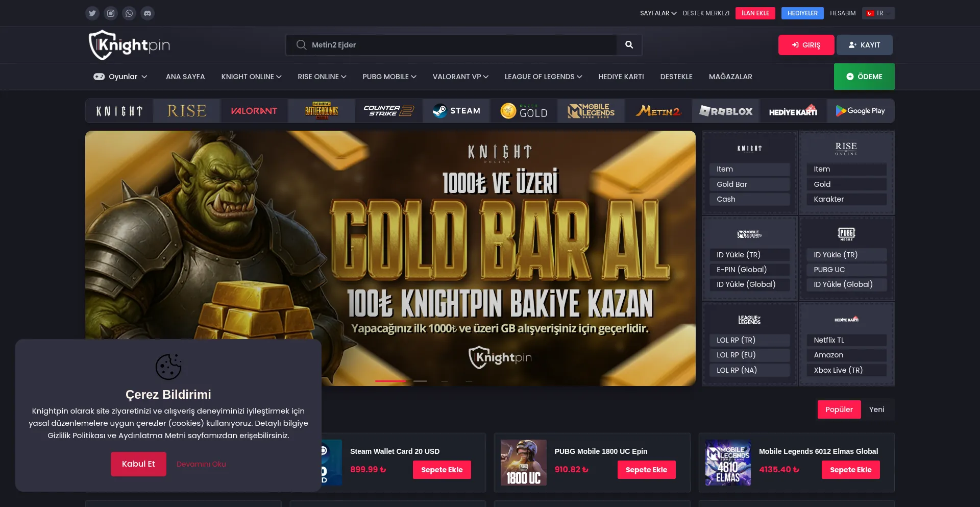 Knightpin.com