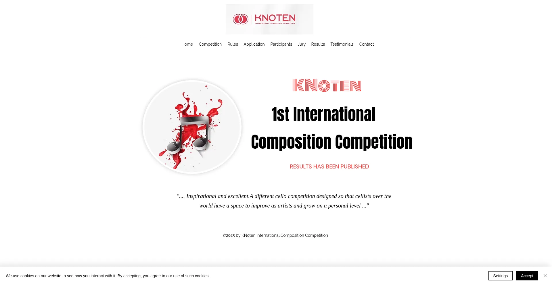 Knotencomposition.com Screenshot