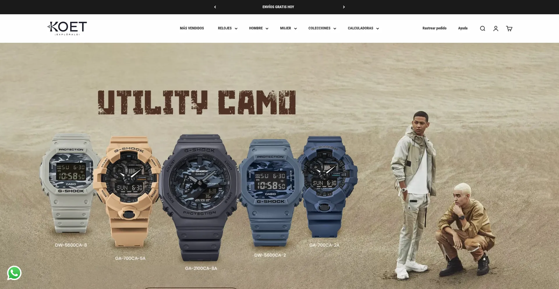 Website screenshot of Koetoficial.com