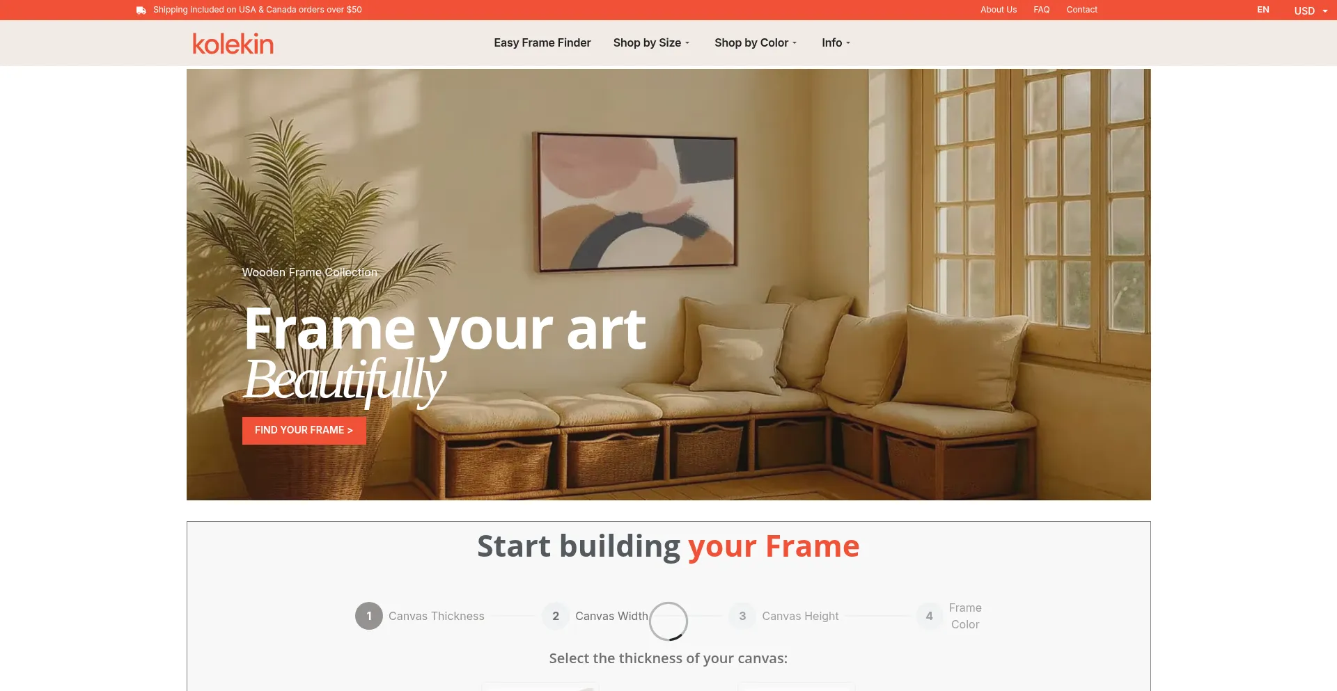 Kolekin.com Screenshot
