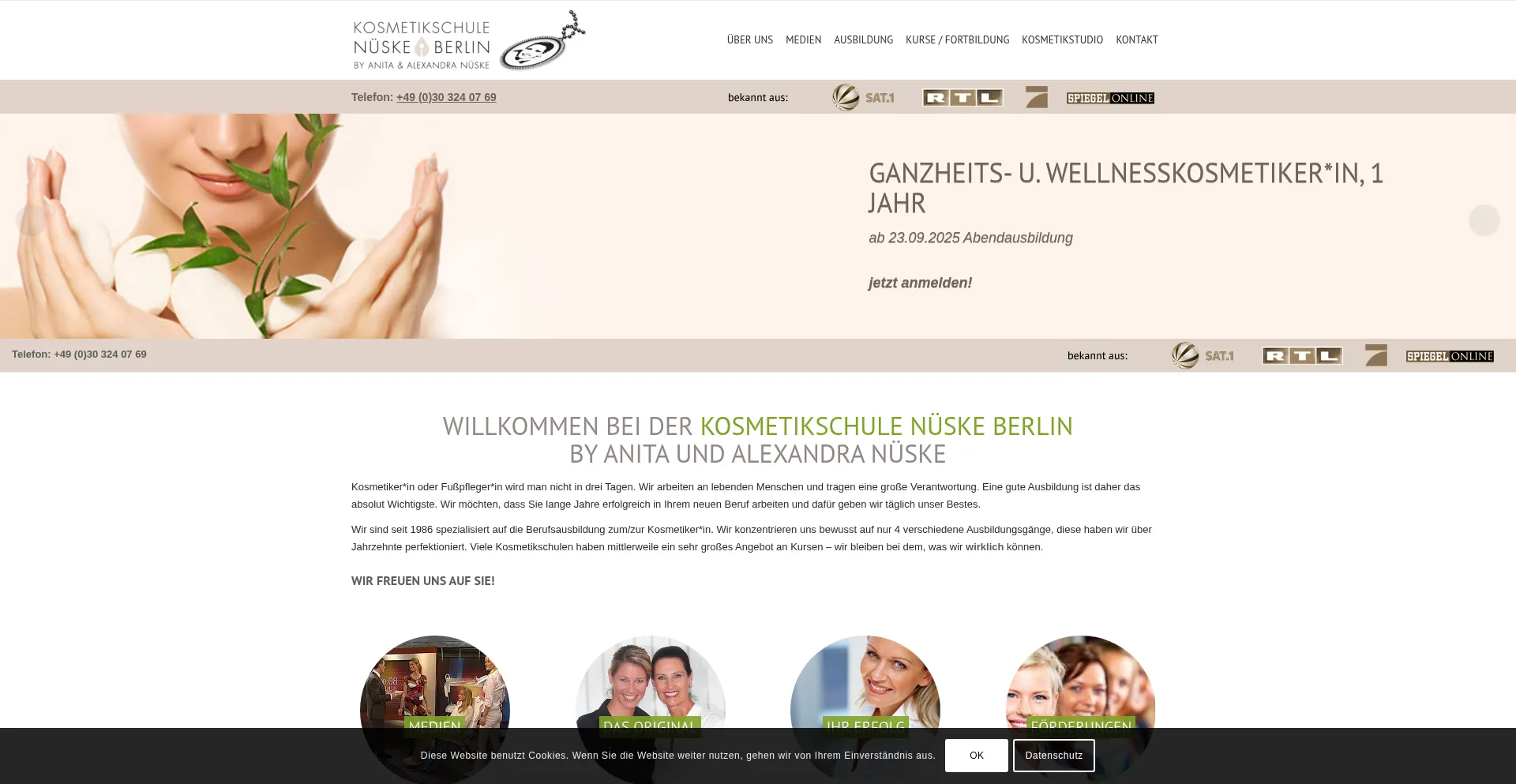 Kosmetikschule-berlin.de 安全可靠吗？