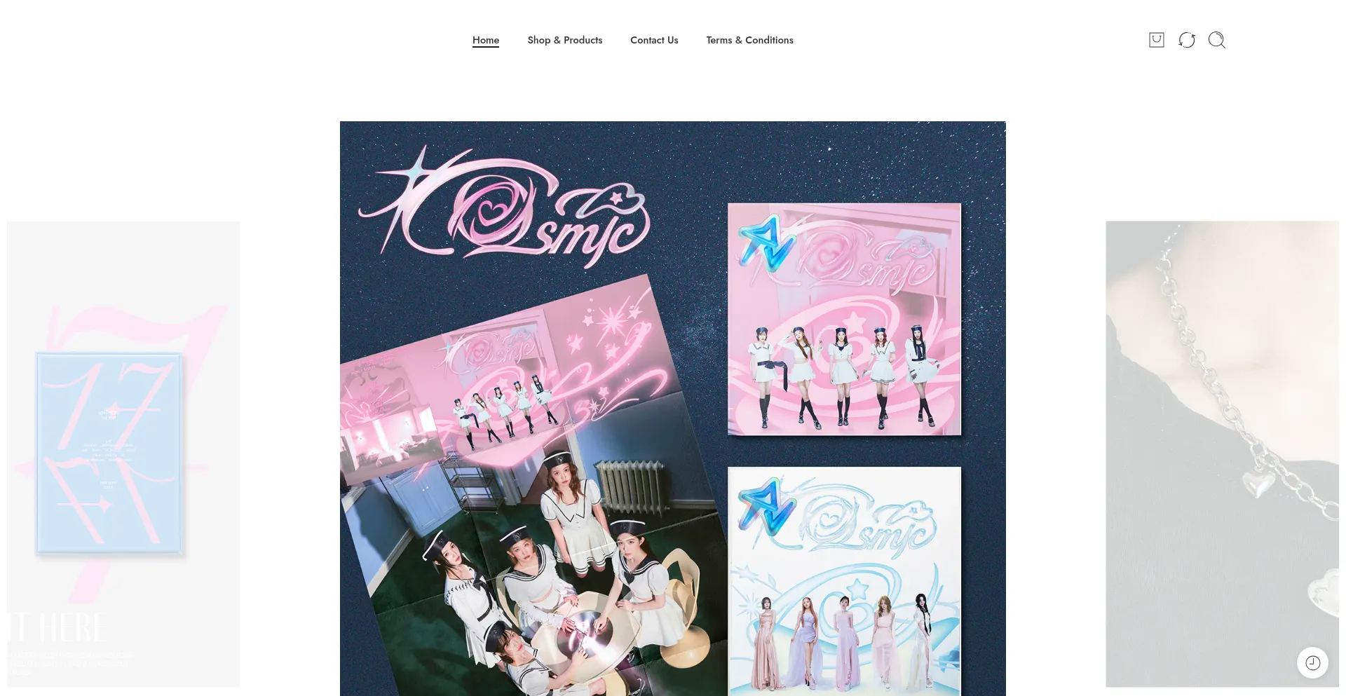 Website screenshot of Kshopinaa.shop