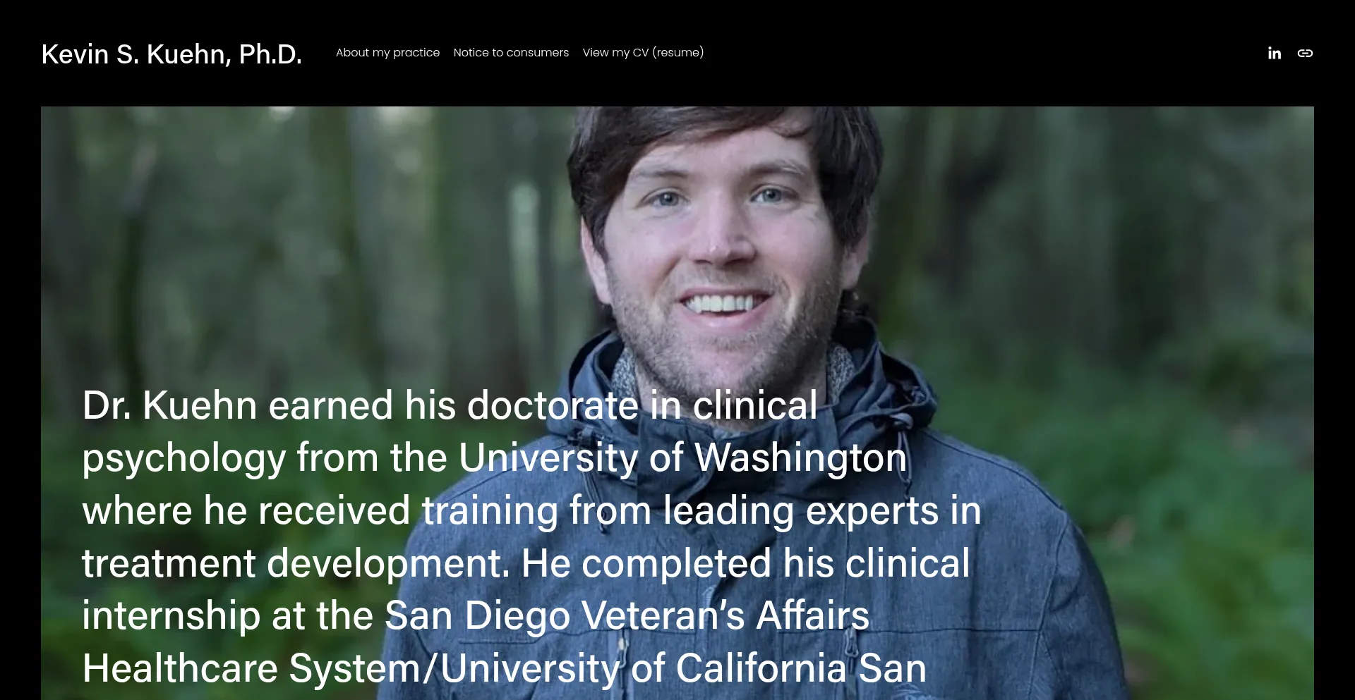 Website screenshot of Kskuehn.com