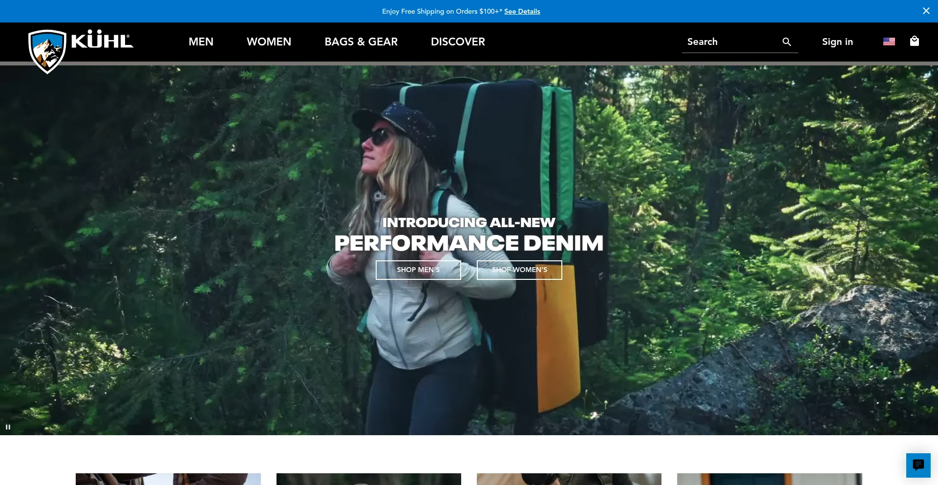 Kuhl.com Screenshot