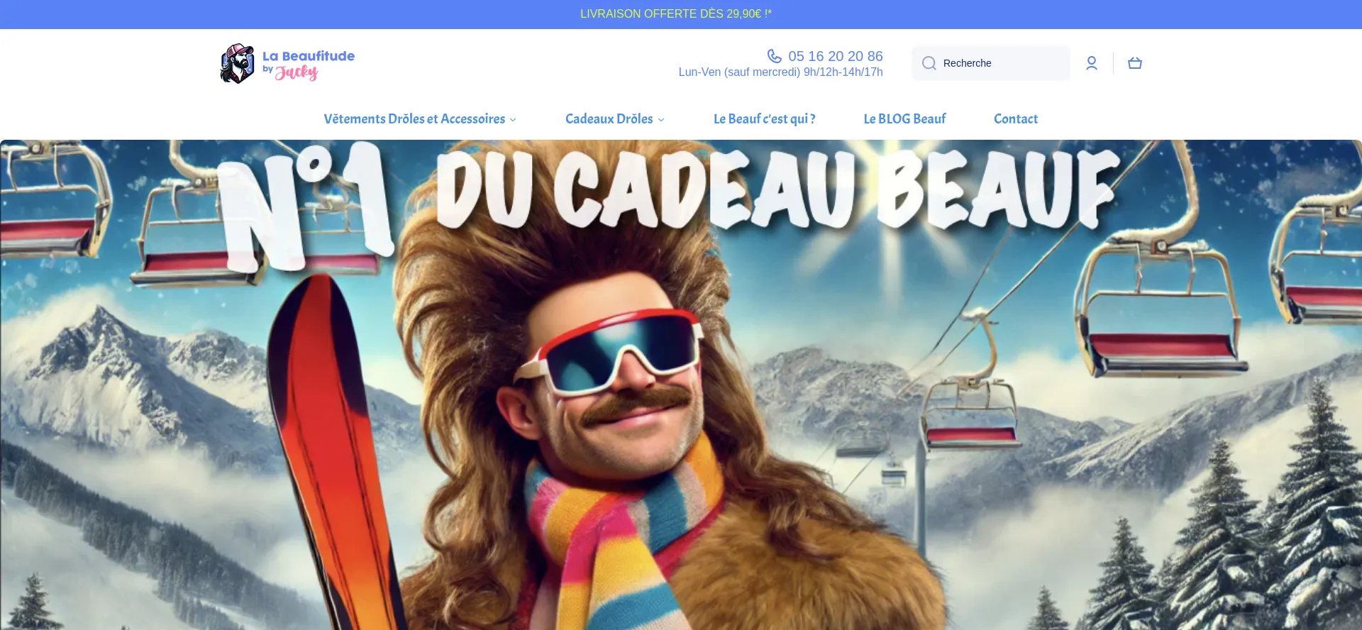 Labeaufitude.fr Screenshot