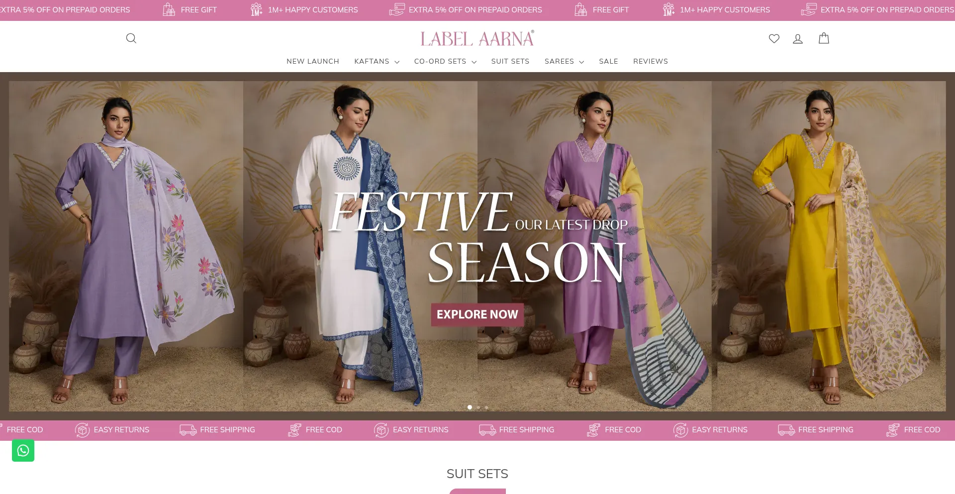 Website screenshot of Labelaarna.com
