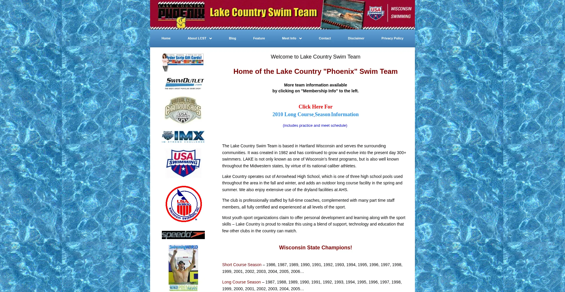 Lakecountryswimming.com