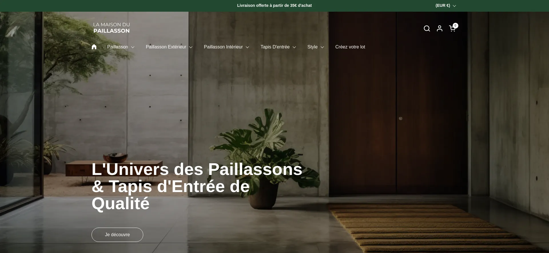 Lamaisondupaillasson.com
