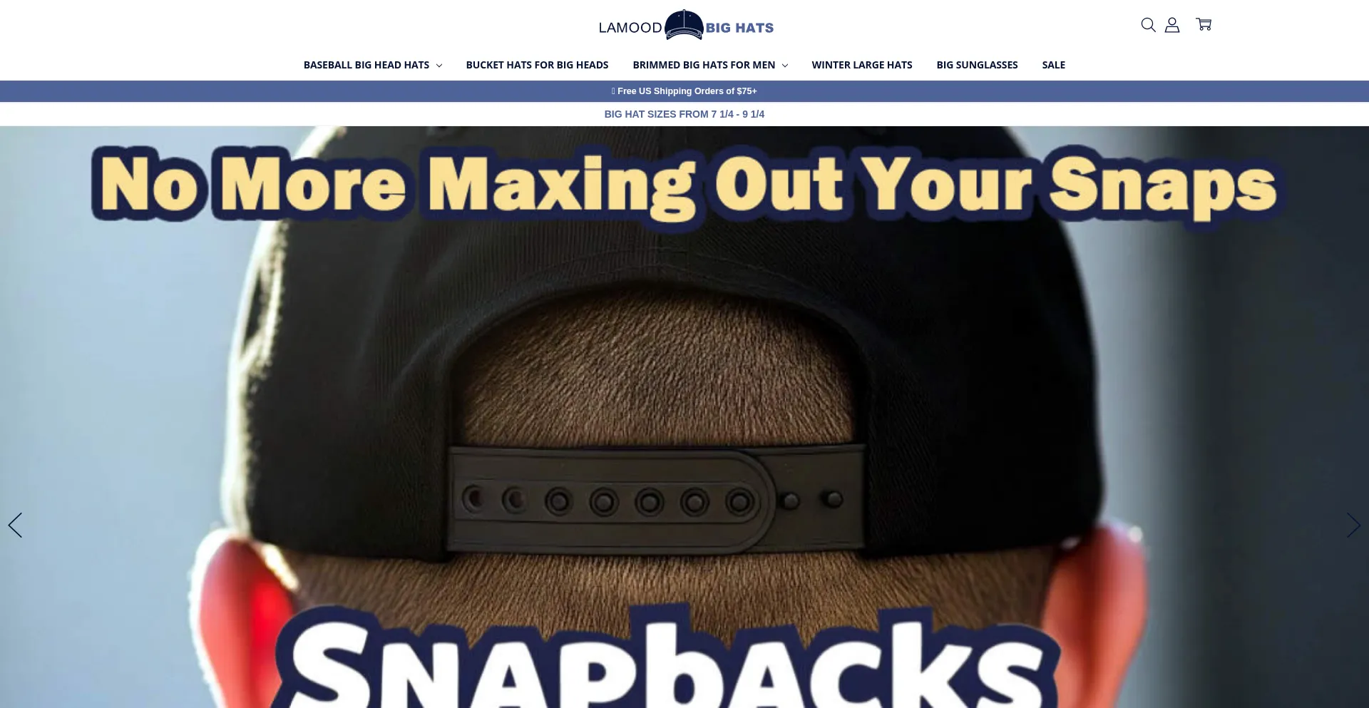 Lamoodbighats.com Screenshot