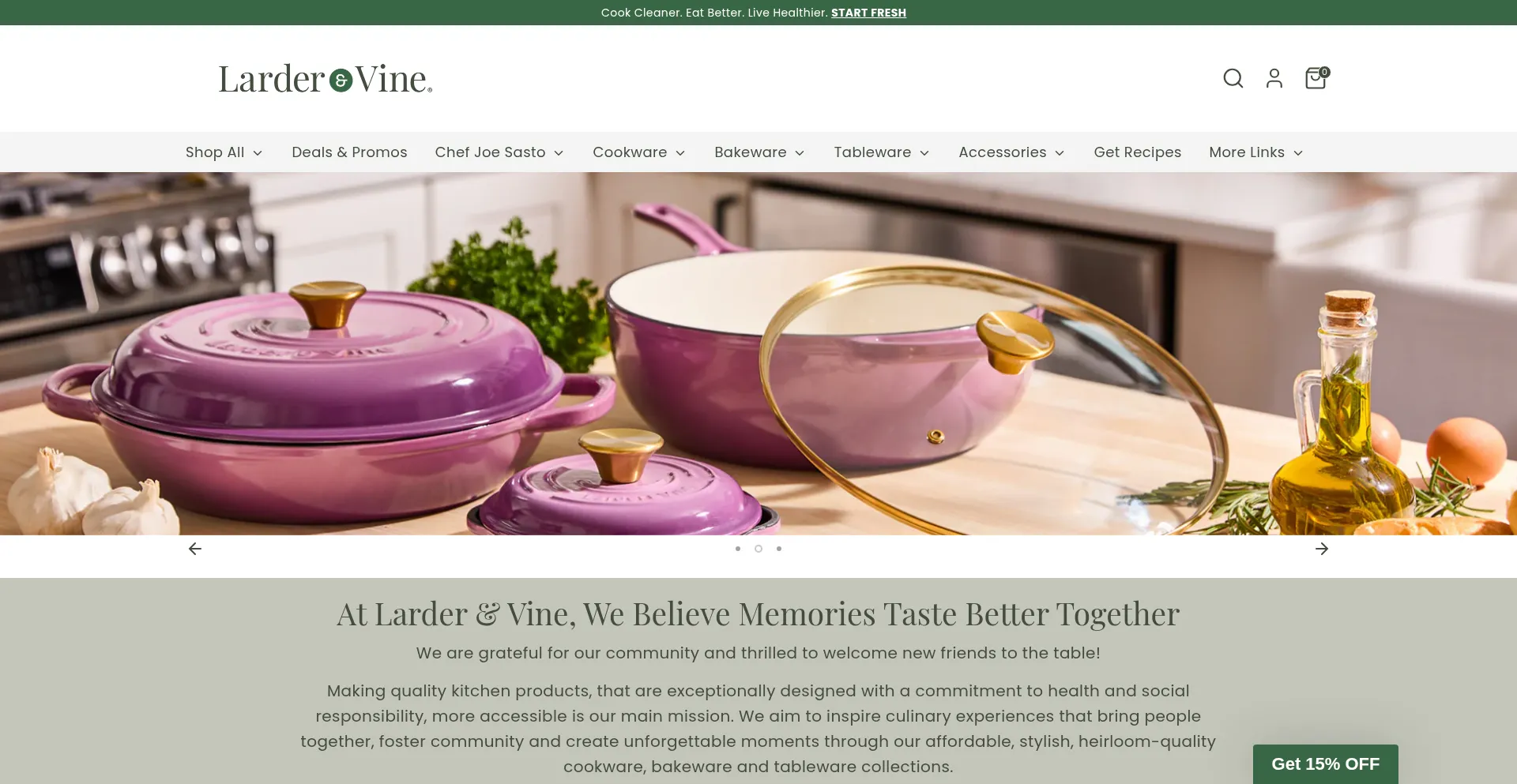 Larderandvine.com