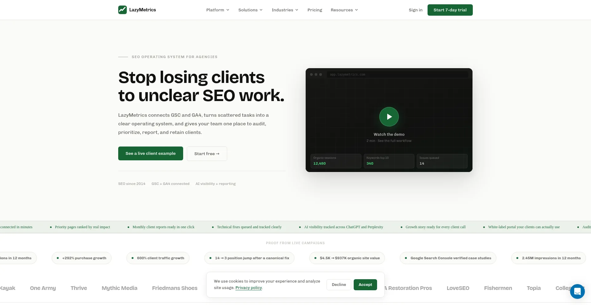 Lazymetrics.com