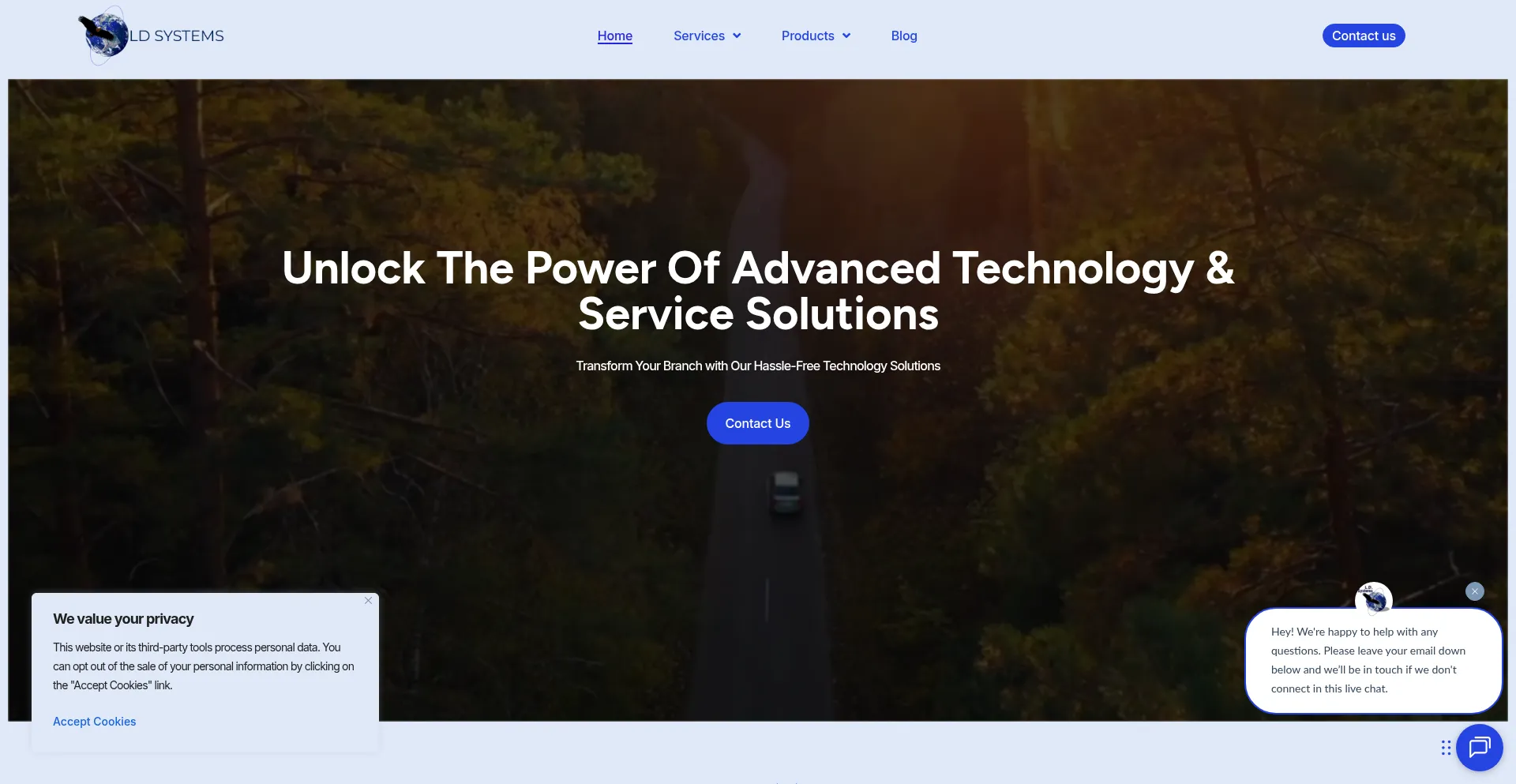 Website screenshot of Ldsystemsinfo.com