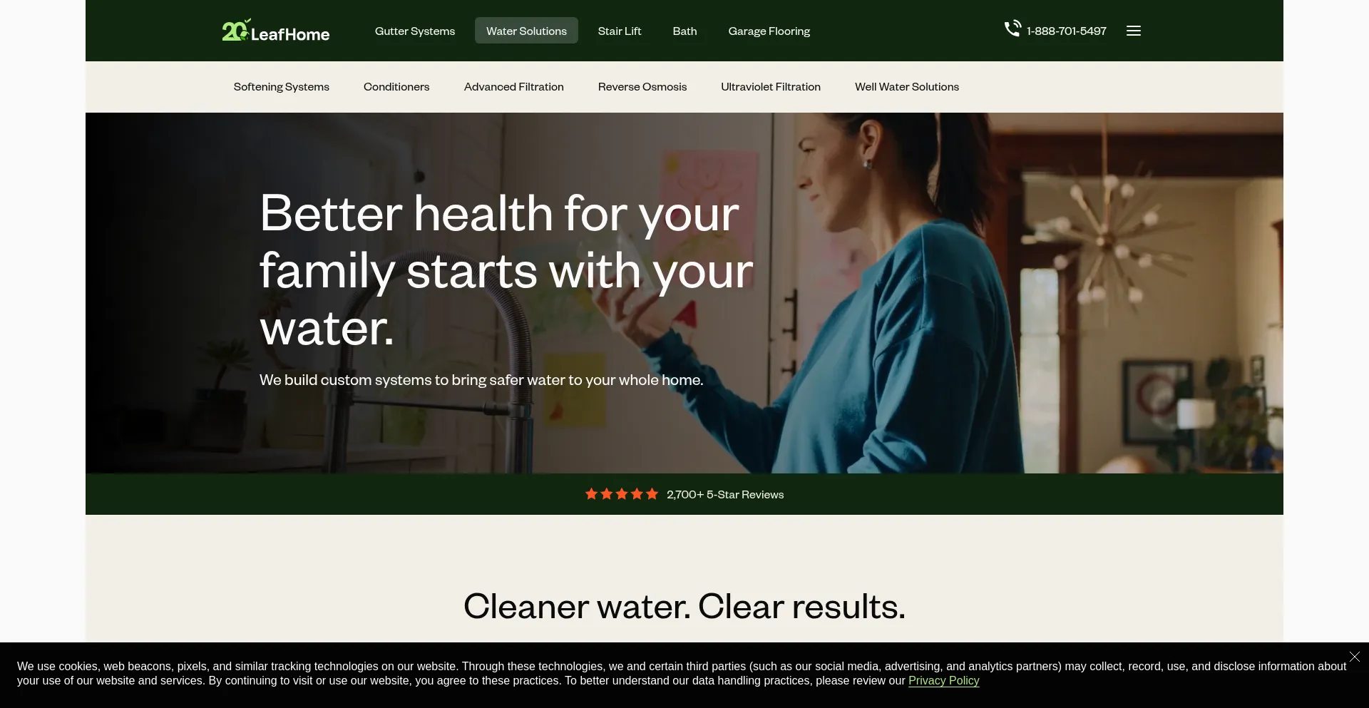 Leafhomewatersolutions.com 安全可靠吗？
