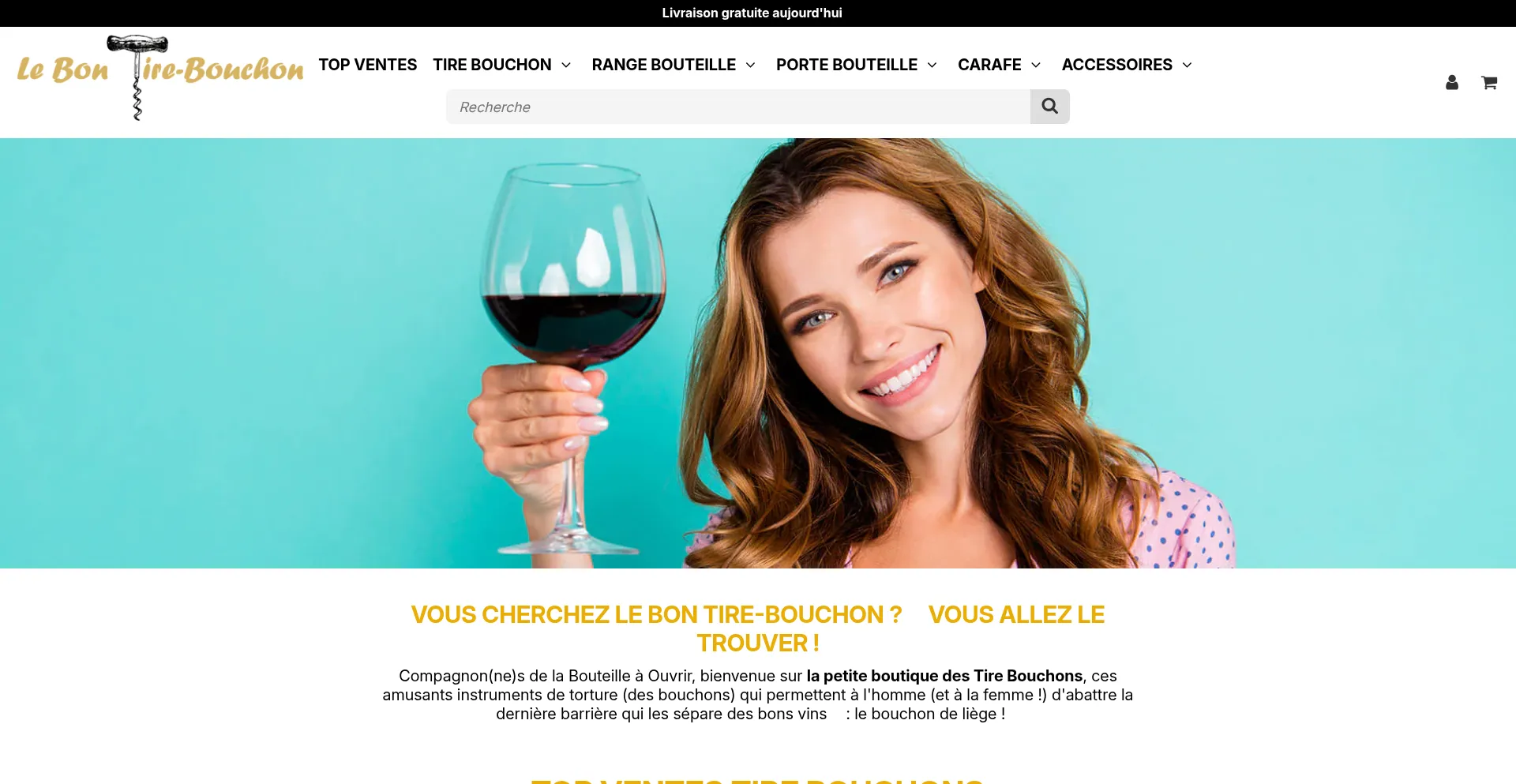 Lebontirebouchon.com