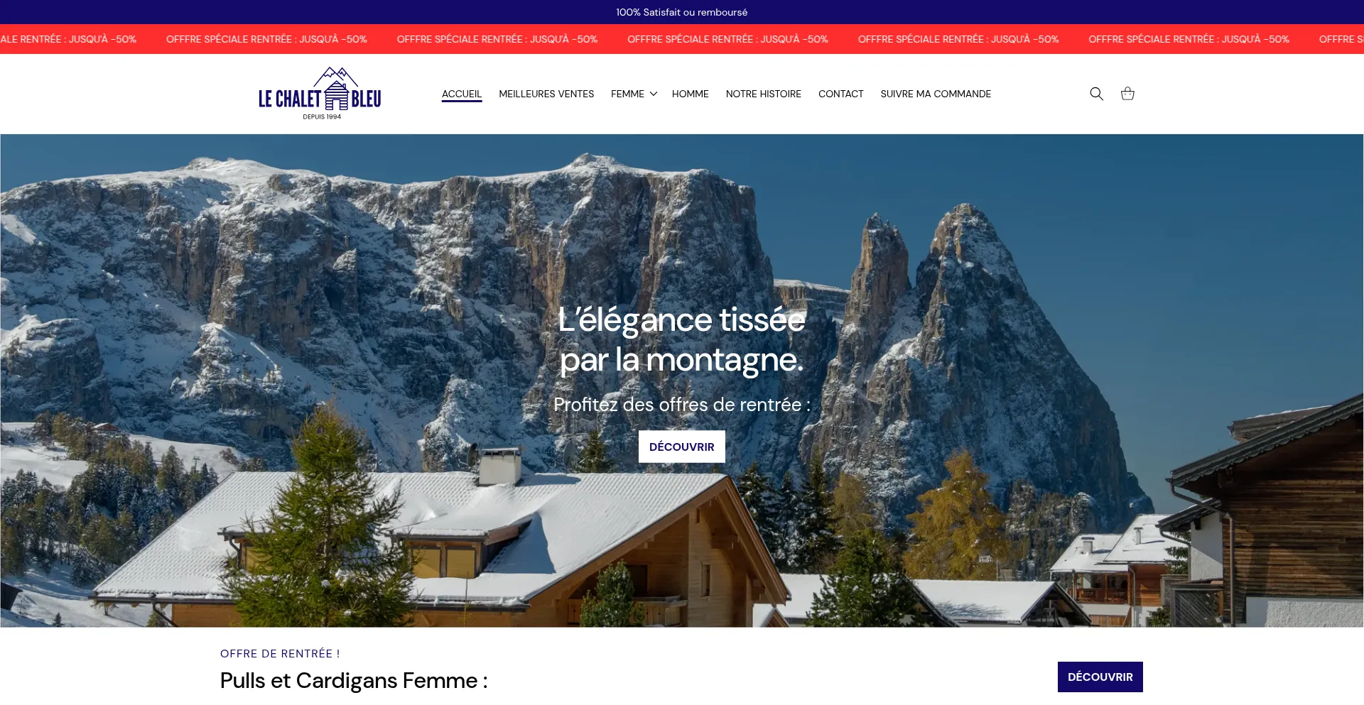 Lechaletbleu.com 安全可靠吗？