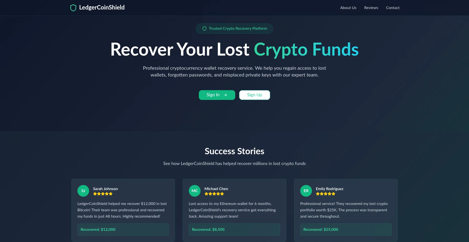 Ledgercoinshield.com 安全可靠吗？
