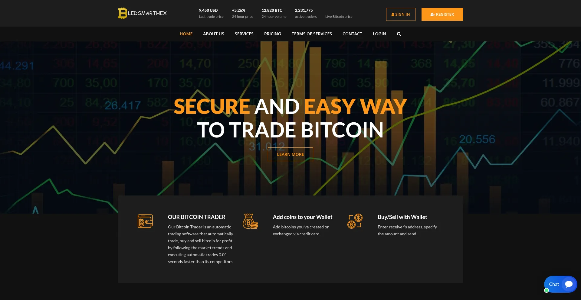 Ledsmarthex.com Screenshot