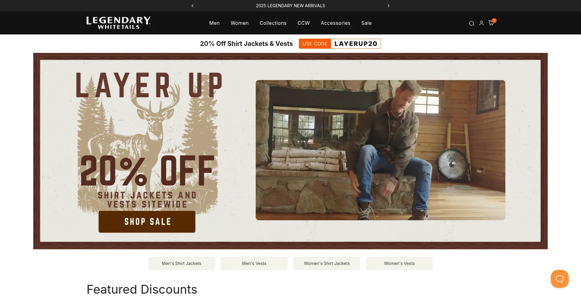 Legendarywhitetails.com Screenshot