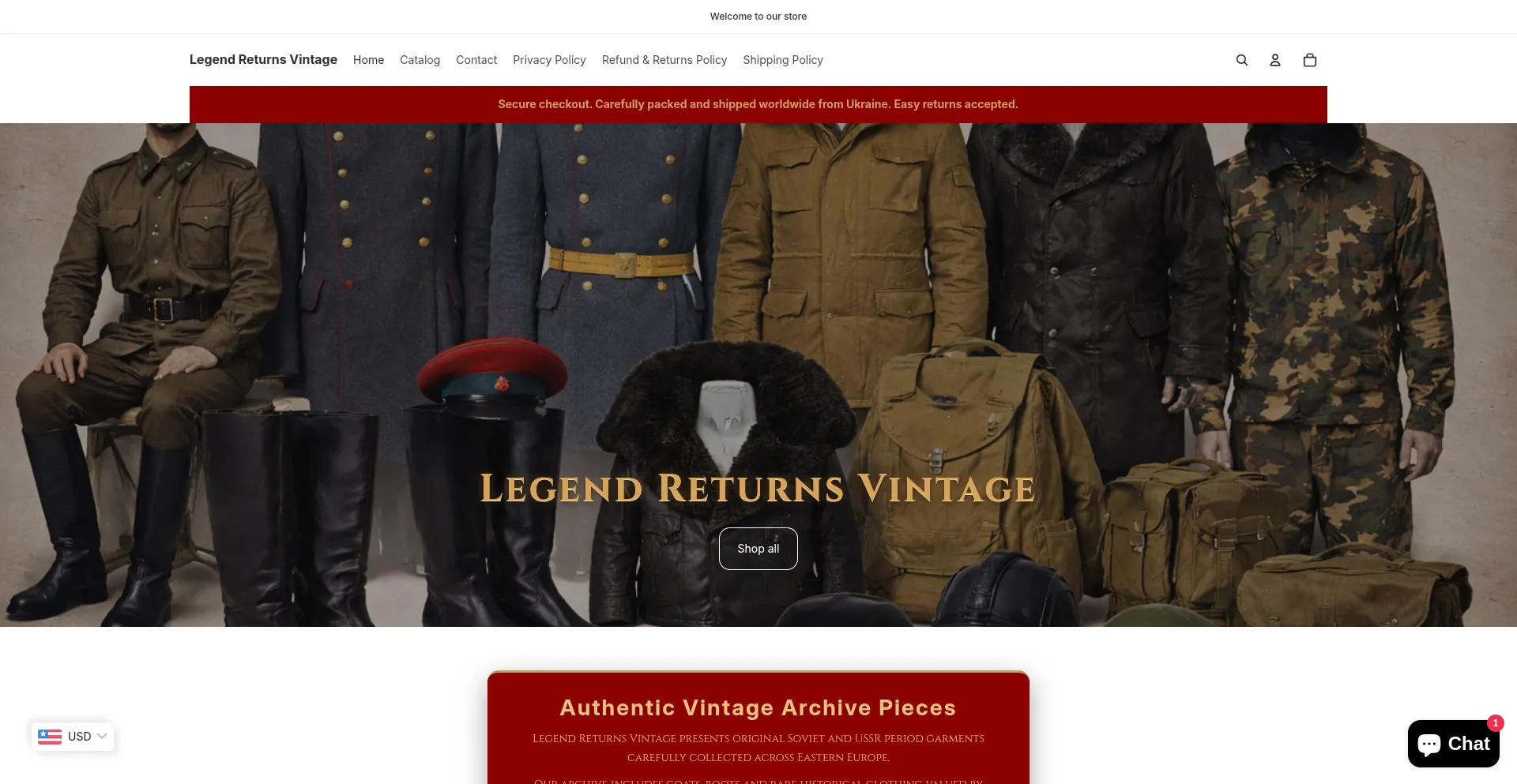 Legendreturnsvintage.com