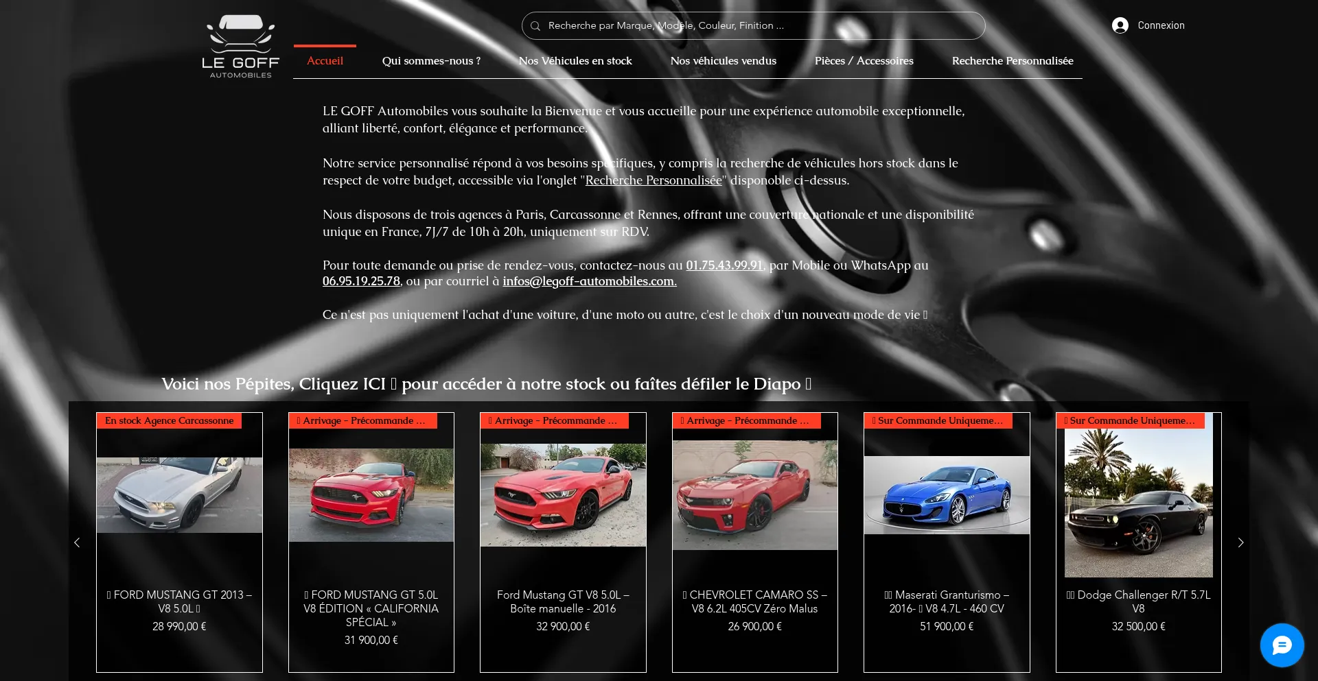 Legoff-automobiles.com Screenshot